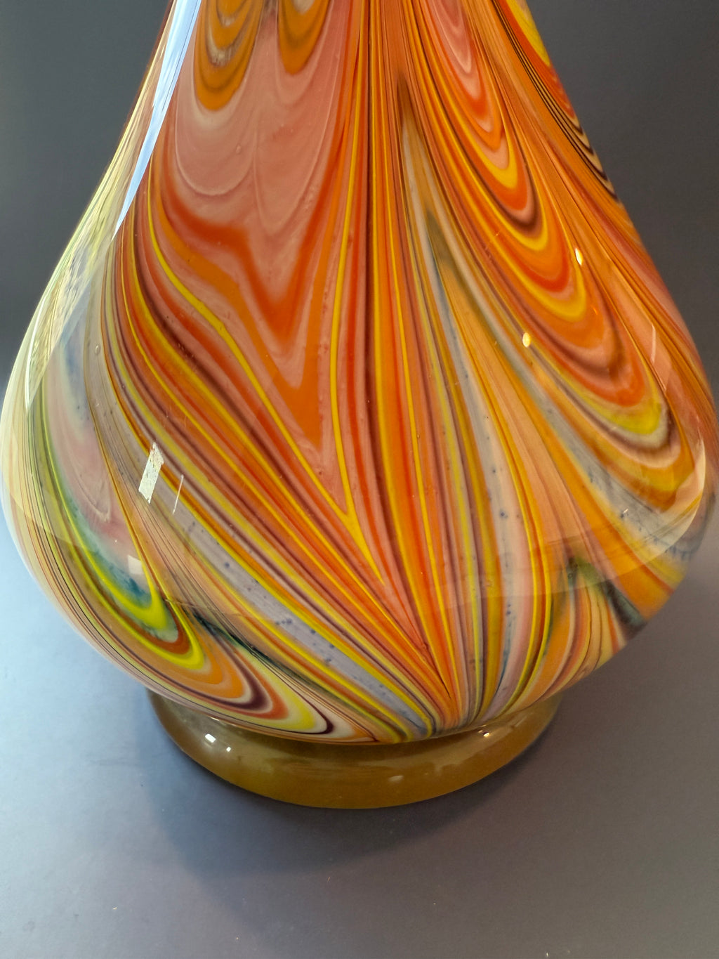 Vintage Murano Millefori Pattern Vase