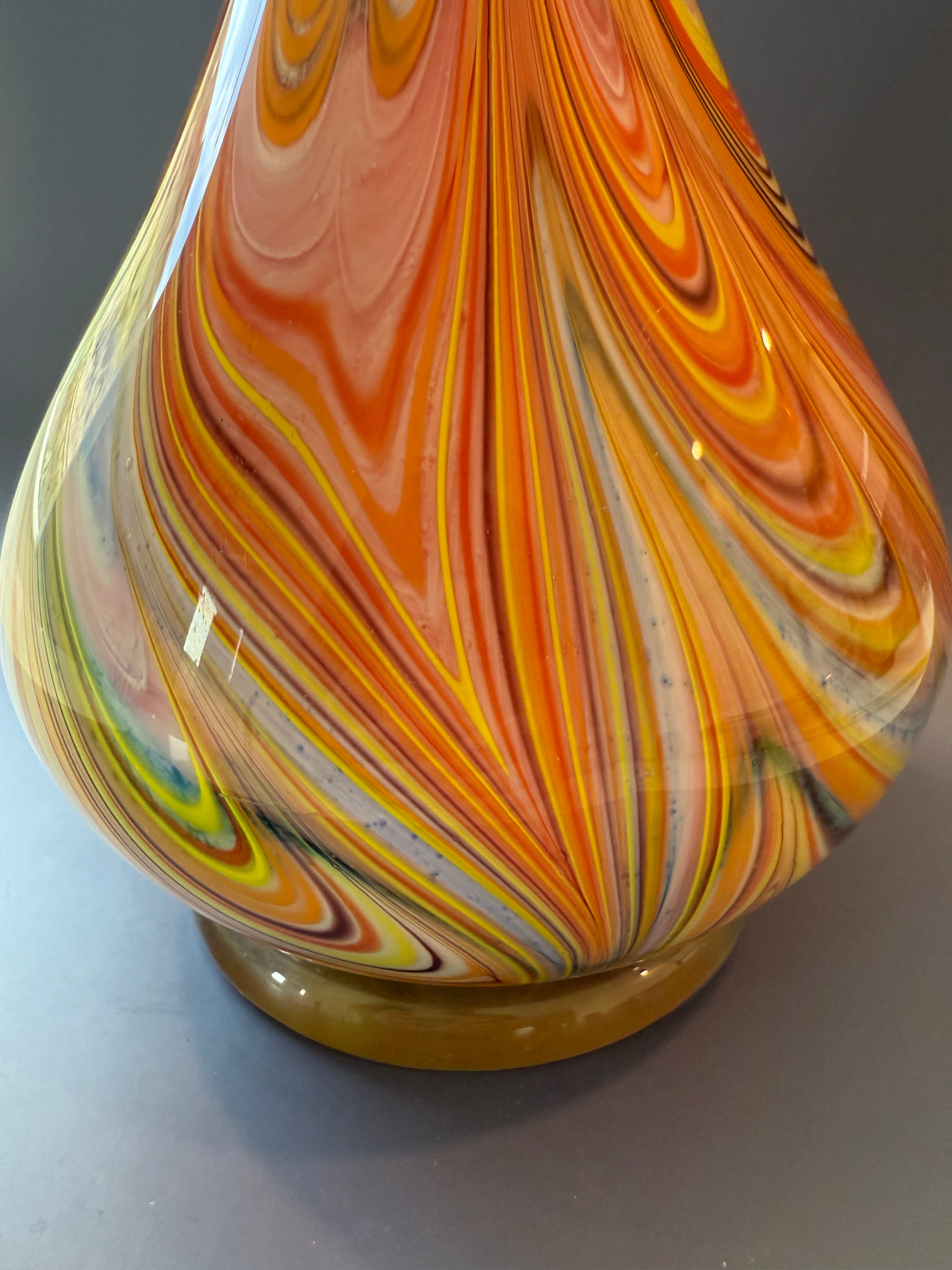 Vintage Murano Millefori Pattern Vase