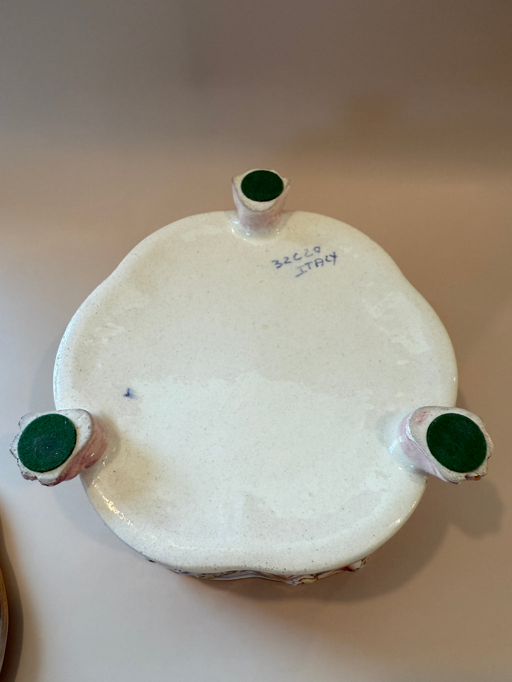 Vintage Italian Capodimonte Porcelain Lidded Box