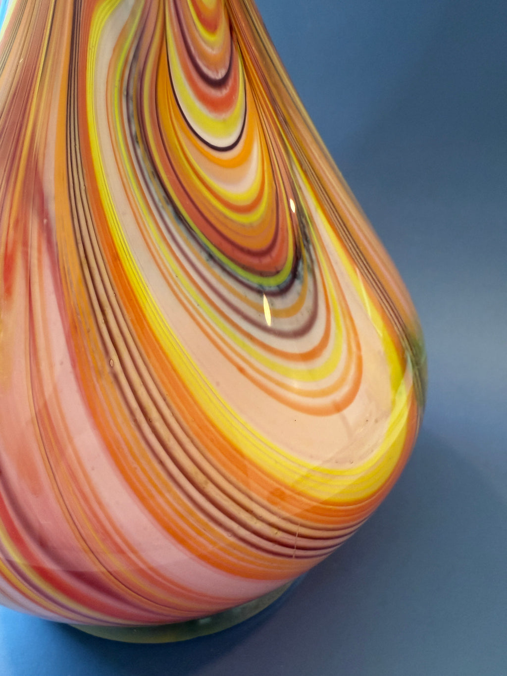 Vintage Murano Millefori Pattern Vase
