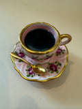Vintage Limoges Porcelain Teacup Trinket Box