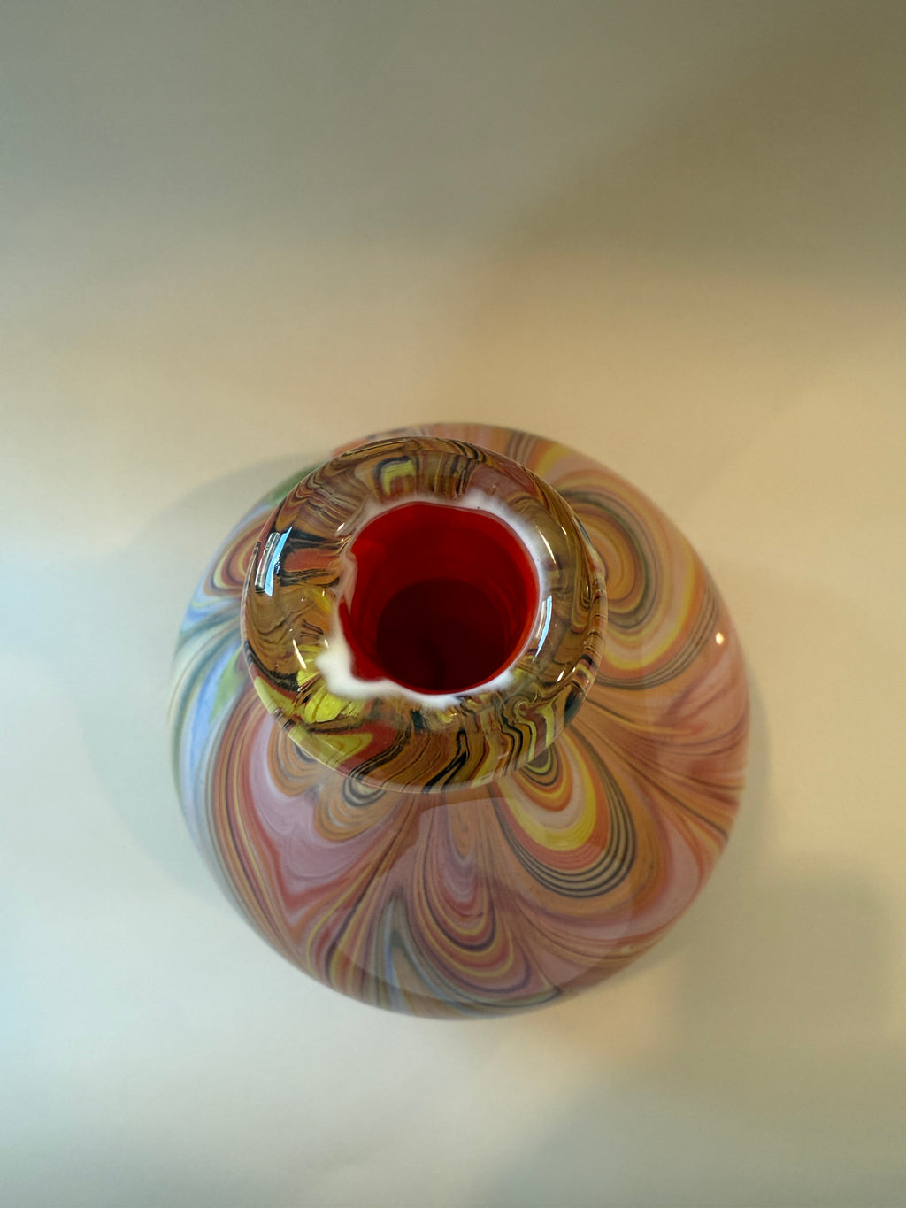 Vintage Murano Millefori Pattern Vase
