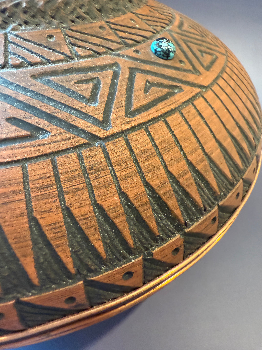Navajo Pottery Vase Vintage Native American, Signed.